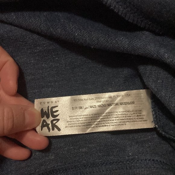 Zumba Love Lace Up Hoodie - Picture 3 of 4